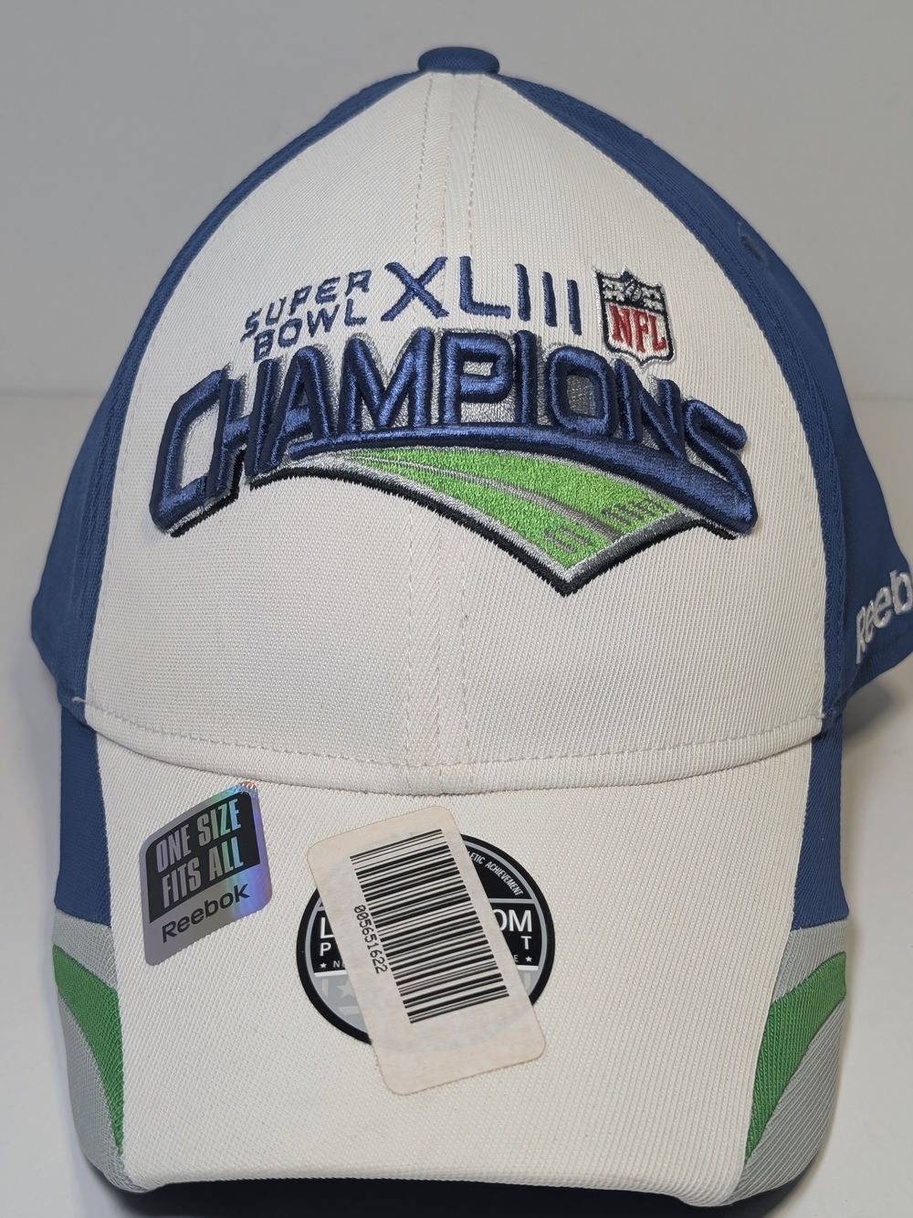 New Reebok Pittsburgh Steelers Super Bowl 43 Champions Hat Cap NFL On Field Flex